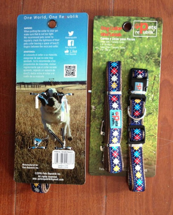 Dog Leashes & Collar Sets.