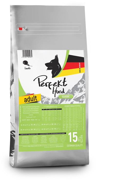 Perfekt Hund Adult Lamb 15 kg